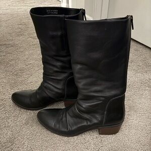Bueno Women's Celia Black Leather Boots